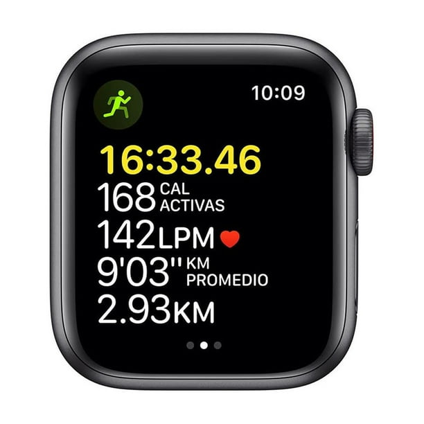 Imagen 2 de Apple Watch SE 1ra gen (GPS + Celular) 44mm Negro MKRR3LL/A Reacondicionado